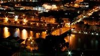 View from Lift Tower, Wanganui City Centre by Night
